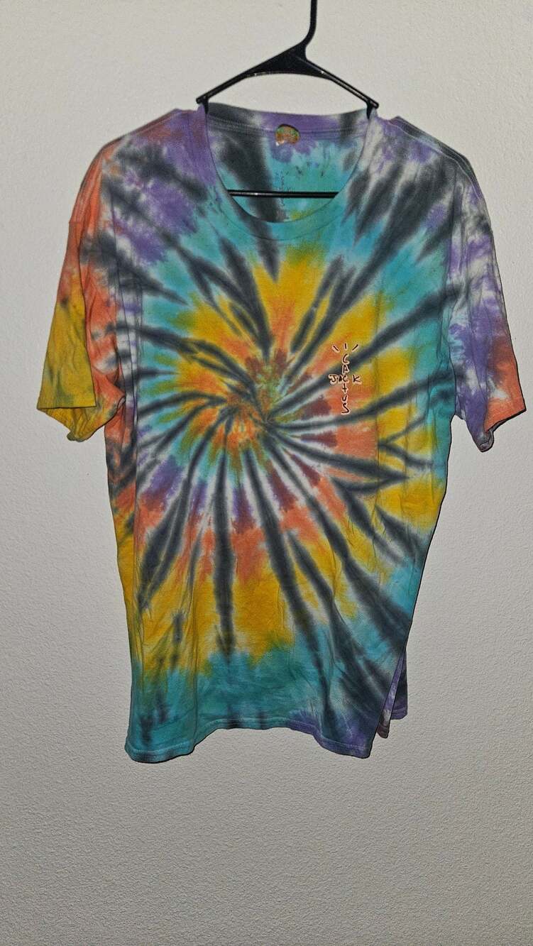 Travis Scott Cactus Jack Highest In The Room Tie-Dye T-Shirt